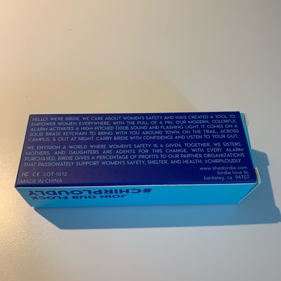 NWT Birdie Personal Alarm - Picture 5 of 5